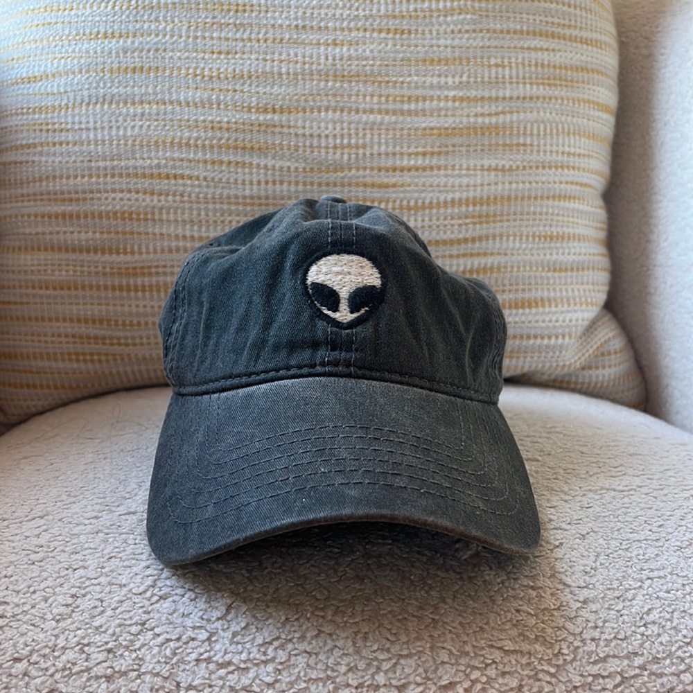 Brandy Melville cross-stitch dad hat